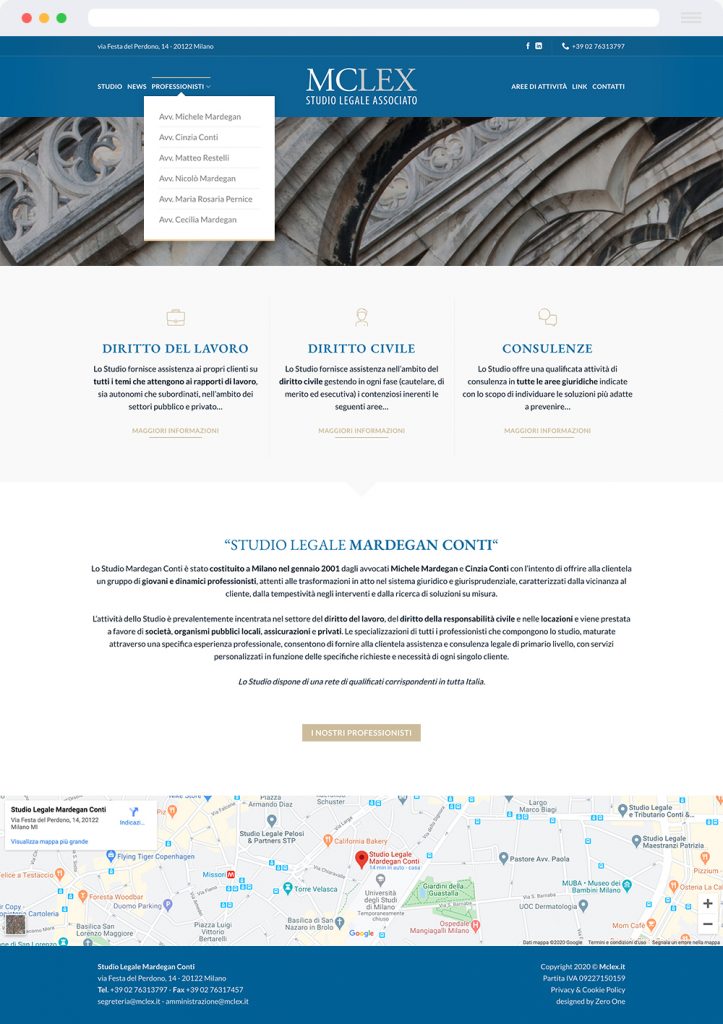 Studio Legale Mardegan Conti - Finalmente online il nostro nuovo sito web